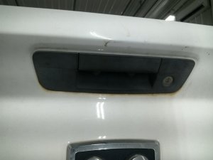 2012-2024 Ram 1500 Black Tailgate Exterior Door Handle (Used OEM)