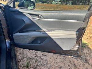 2018-2024 Toyota Camry Gray Door Interior Trim Panel - Front, Right (Passenger) (Used OEM)