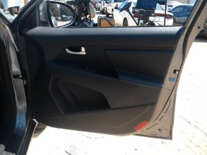 OEM Black Door Interior Trim Panel for 2014-2016 Kia Sportage - Front, Left (Driver) (OEM)