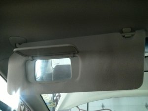 2002-2006 Toyota Camry Gray Sun Visor without Sunroof and without Vanity Light - Left (Driver) (Used OEM)