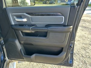2019-2024 Ram 3500 Black Door Interior Trim Panel Big Horn - Front, Right (Passenger) (Used OEM)