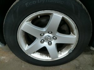 2010 Chrysler 300 17x7 5-Spoke Silver Painted Alloy Wheel (Used OEM)