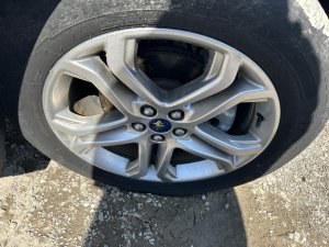 2015-2018 Ford Edge Silver 10-Spoke Alloy Wheel (Used OEM)