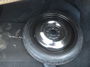 2015-2019 Nissan Sentra 16x4 Steel Compact Spare Wheel with Tire (Used OEM)