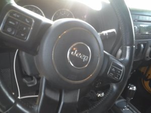 2013 Jeep Wrangler Tan Steering Wheel Air Bag - Left (Driver) (Used OEM)