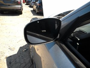 2006-2010 Dodge Charger Black Power Door/Side View Mirror - Left (Driver) (Used OEM)