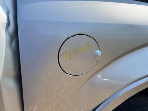2015-2020 Ford F-150 White Fuel Filler Door (Used OEM)