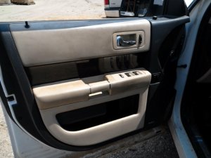2013-2019 Ford Flex Gray Door Interior Trim Panel - Front (Used OEM)