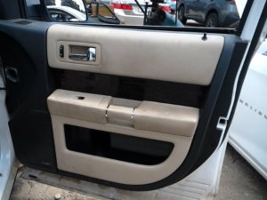 2013-2019 Ford Flex Tan Door Interior Trim Panel - Front (Used OEM)