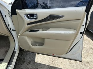 2014-2020 INFINITI QX60 Tan Door Interior Trim Panel with Power Windows and Locks - Front, Right (Passenger) (Used OEM)