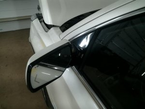 2015-2020 Chevrolet Suburban Gray Power Door/Side View Mirror - Left (Driver) (Used OEM)