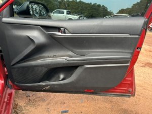 2018-2024 Toyota Camry Black Door Interior Trim Panel - Front, Right (Passenger) (Used OEM)