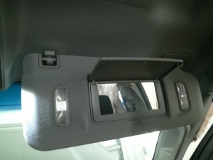 2015-2020 GMC Yukon XL Tan Sun Visor - Right (Passenger) (Used OEM)