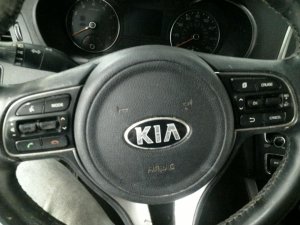 2016-2018 Kia Optima Tan Steering Wheel Air Bag - Left (Driver) (Used OEM)