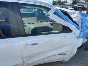 2019-2024 Ram 1500 White Exterior Door Handle without Passive Entry (Used OEM)