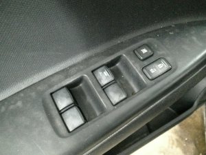 2017-2024 Mitsubishi Mirage Master Power Window and Door Lock Switch - Left (Driver) (Used OEM)