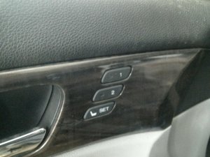 2017-2021 Honda Clarity Door Lock and Seat Memory Switch - Left (Driver) (Used OEM)