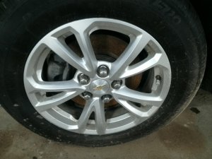 2016-2017 Chevrolet Equinox 17-inch Silver Painted Alloy Wheel (Used OEM)