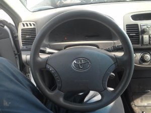 2004-2006 Toyota Camry Gray Tilt and Telescopic Steering Column with Cruise and Radio Controls (Used OEM)
