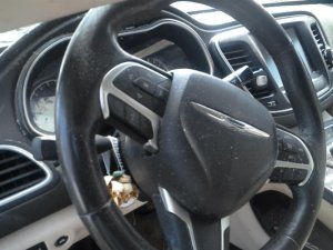 2015-2017 Chrysler 200 Tan Steering Wheel Air Bag - Left (Driver) (Used OEM)