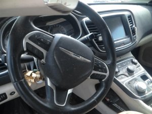 2015-2017 Chrysler 200 Tan Tilt and Telescopic Steering Column (Used OEM)