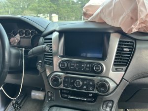 2015-2020 GMC Yukon XL Black Speedometer Instrument Panel Bezel (Used OEM)
