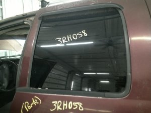 2002-2008 Dodge Ram 1500 Privacy Tint Door Window Glass - Rear, Left (Driver) (Used OEM)
