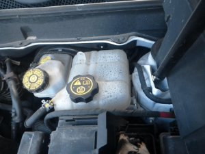 2016 Chevrolet Malibu Limited Gray Engine Coolant Reservoir Assembly (Used OEM)