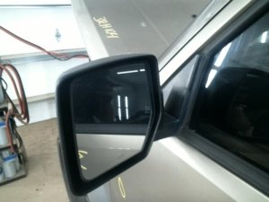 2007-2009 Dodge Nitro Black Side/Door Mirror - Left (Driver) (Used OEM)