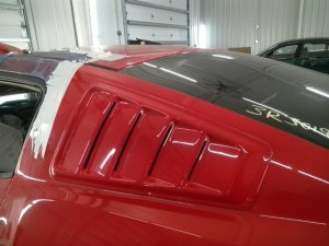 2010-2014 Ford Mustang Coupe Quarter Glass - Left (Driver) (Used OEM)