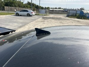 2021-2025 Hyundai Elantra Black Roof Mounted Shark Fin Antenna (Used OEM)