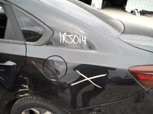 2019-2024 Kia Forte Black Fuel Filler Door (Used OEM)
