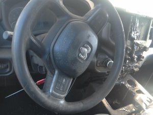 2013-2014 Ram 1500 Black Tilt Steering Column with Cruise and Radio Controls (Used OEM)