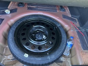 2013-2016 Lincoln MKZ 17x4 Steel Compact Spare Wheel (Used OEM)