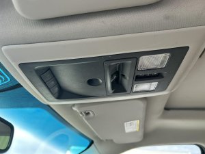 2011-2012 Ram 1500 Tan Overhead Roof Console Panel (Used OEM)