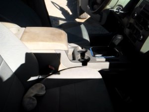 2009-2012 Ford Escape Tan Front Floor Console Panel (Used OEM)