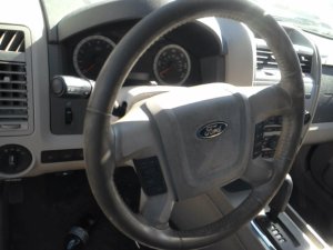2009-2012 Ford Escape Tan Steering Wheel Air Bag (Used OEM)