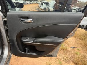 2011-2014 Chrysler 300 Black Door Interior Trim Panel - Rear, Right (Passenger) (Used OEM)