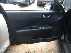 2016-2020 Kia Optima Black Door Interior Trim Panel with Power Windows and Locks - Front, Left (Driver) (Used OEM)