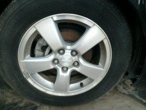 2016 Chevrolet Trax 5-Spoke Silver Machined Alloy Wheel (Used OEM)