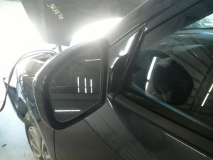 2013-2016 Nissan Pathfinder Gold Power Door/Side View Mirror - Left (Driver) (Used OEM)