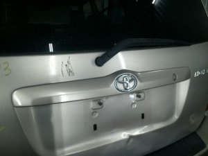 2004-2007 Toyota Highlander Gold Rear Body Panel Finish Panel (Used OEM)