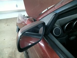 2007-2009 Mazda 3 Power Door/Side View Mirror - Left (Driver) (Used OEM)