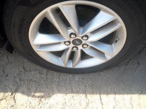 2015-2018 Ford Edge 18x8 10-Spoke Silver Painted Alloy Wheel (Used OEM)