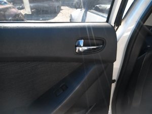 2007-2013 Nissan Altima Black Front or Interior Door Handle - Rear, Left (Driver) (Used OEM)