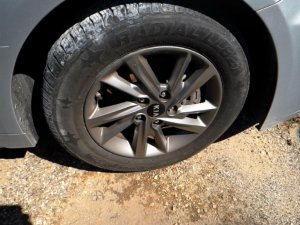 2019-2020 Kia Optima Silver 16x6.5 10-Spoke Angled Alloy Wheel (Used OEM)