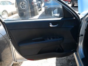 2019-2020 Kia Optima Black Door Interior Trim Panel with Power Windows and Locks - Front, Left (Driver) (Used OEM)