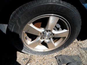 2016 Chevrolet Trax 5-Spoke Silver Machined Alloy Wheel (Used OEM)