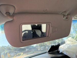 2019 Hyundai Santa Fe XL Gray Sun Visor with Illuminated Vanity Mirror - Left (Driver) (Used OEM)