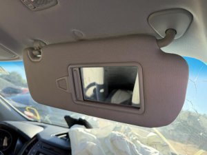 2019 Hyundai Santa Fe XL Gray Illuminated Sun Visor without Sunroof - Right (Passenger) (Used OEM)
